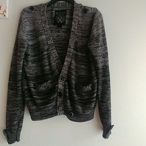 Marble Patterned Cardigan